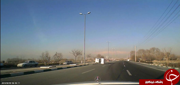 سارقان حرفه&zwnj;ای تهران حین فرار از دست پلیس دچار حادثه شدند +تصاویر