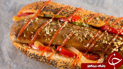 طلا بخش جدایی ناپذیر دستور پخت غذاهای لوکس+ تصاویر