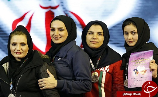 بازتاب مسابقات کشتی زنان ایران در سایت اتحادیه جهانی