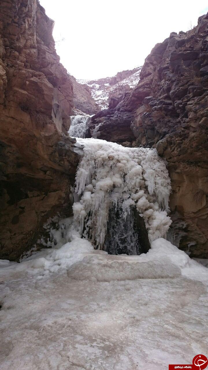 مناظری زیبا از رودخانه یخ زده + تصاویر