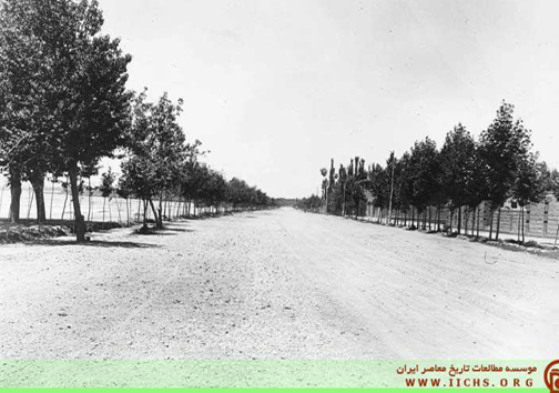 عکس/ وقتی خیابان ولی&zwnj;عصر(عج) خاکی بود