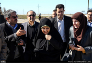 رئیس سازمان محیط زیست وارد چابهار شد