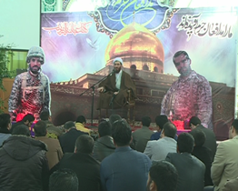 اربعین و مراسم هفتم دو شهید مدافع حرم استان مرکزی در اراک