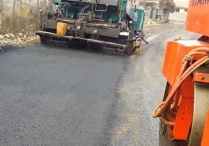 مراحل آسفالت کردن + فیلم