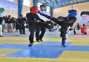 ایستادن کونگ فو کاران نونهال کردستانی بر سکوی دوم کشوری