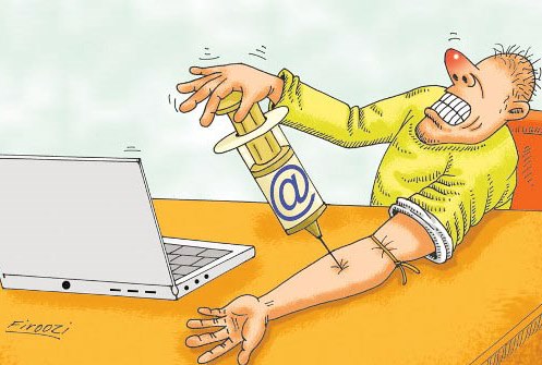 معتادان اینترنت به کمپ ترک اعتیاد مراجعه کنند