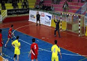 هندبال نوجوانان در قزوین