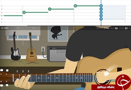 آنلاین گیتارییست حرفه ای شوید + آموزش