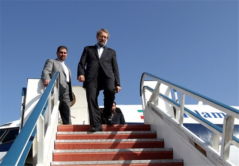 لاریجانی وارد بغداد شد