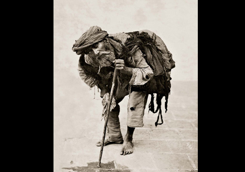 گدایی در عصر قاجار+ عکس