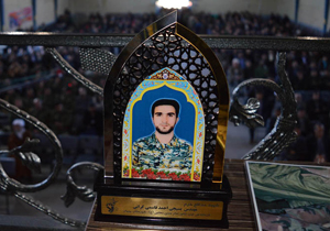 بزرگداشت چهلمین روز شهادت احمد قاسمی کرانی شهید مدافع حرم
