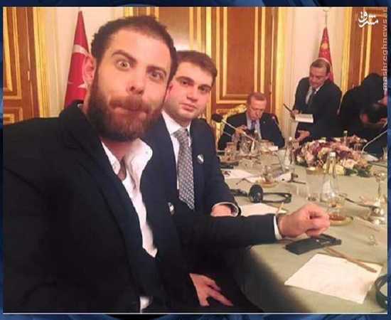 سلفی جنجالی یک سوری با اردوغان +عکس