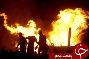 انفجار لوله های گاز حادثه آفرید