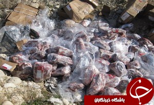 کشف فرآورده های خام دامی فاسد در اندیمشک