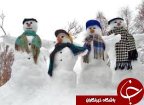 آدم برفی ها در راه گیلان