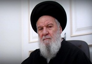 دیدار اعضای ستاد انتخابات استان قم با آیت الله موسوی اردبیلی