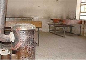 300 کلاس درس با بخاری های نفتی گرم میشود