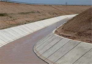 بهره برداری از پروژه بهسازی شبکه آبیاری دشت مغان