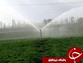 پروژه آبياري تحت فشار در شهرستان كارون در دست اجرا