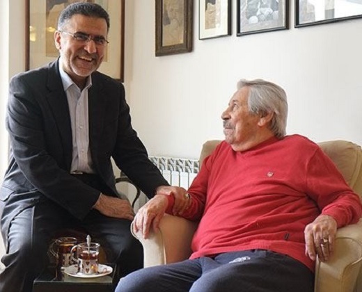 عیادت رئیس سازمان سینمایی از انتظامی و رشیدی