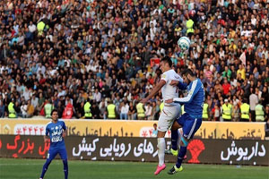 تساوی آبی&zwnj;پوشان تهرانی و پدیده در نیمه اول