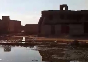 دریاچه مصنوعی مقابل منزل! + فیلم