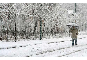 تداوم بارش برف در همدان /کاهش محسوس دما تا هفته آینده