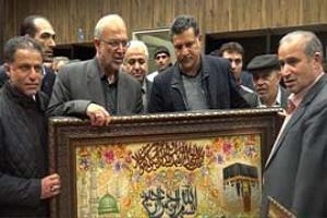 تقدیر از علی دایی بعد از قهرمانی در جام شهدا+فیلم