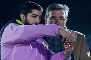 سلفی برانکو با توپ جمع کن+فیلم