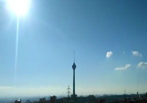 آسمان پاک و زلال تهران + فیلم