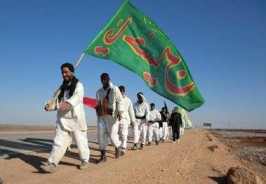 اعزام اولین کاروان رهروان ولایت دانشکده علوم پزشکی ایرانشهر به عتبات عالیات