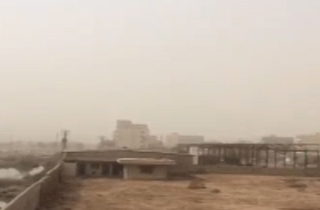 هجوم دوباره گرد‌ و خاک به اهواز + فیلم