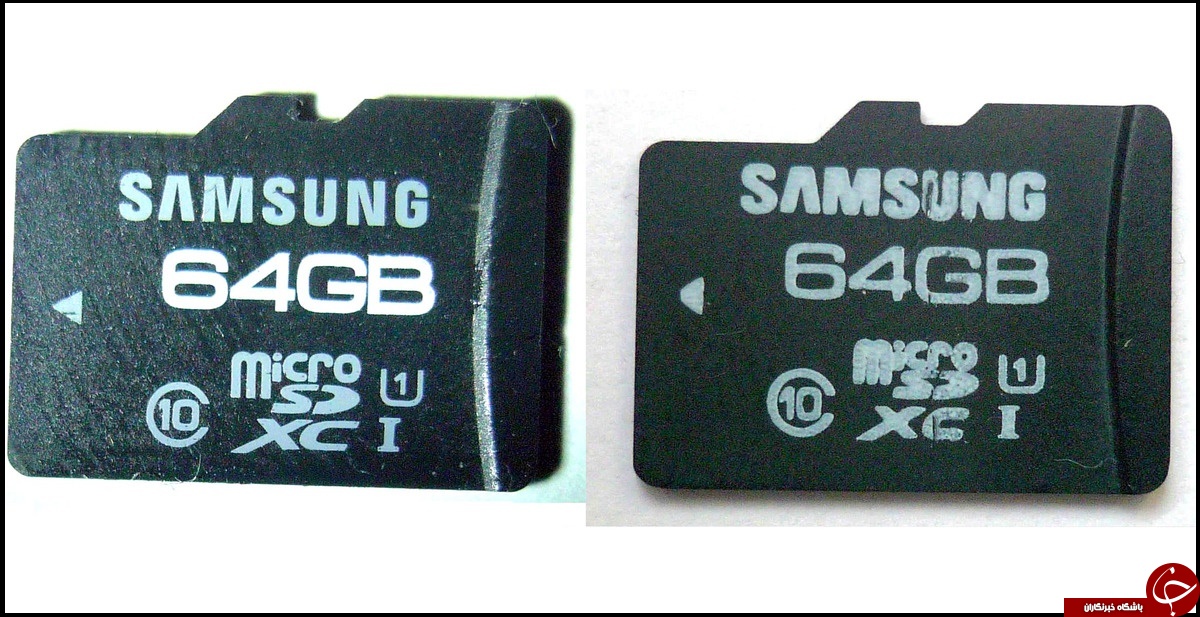 ترفند تشخیص کارت microSD تقلبی