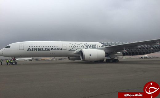 ایر باس A350 در فرودگاه مهرآباد فرود آمد/ تحویل به ایران از 2021+عکس