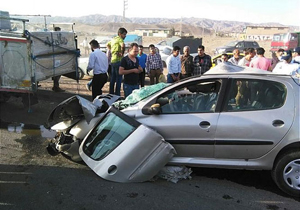 مرگ دختر جوان در همدان براثر تصادف