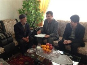 دیدار مسولین اداره کل حفاظت محیط زیست با خانواده ایثارگران