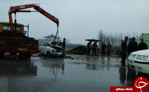 دو کشته در جاده خطرناک آمل &ndash; چمستان + تصاویر