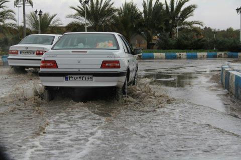 شادمانی کویرنشینان یزد ازبارش باران