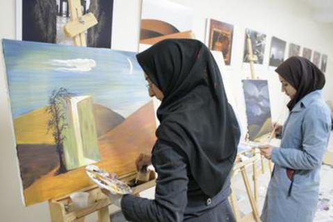 برگزاری کارگاه نقاشی بچه های شهر غریب