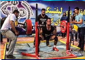 حضور نمایندگان پاورلفتینگ خراسان شمالی در مسابقات کشوری