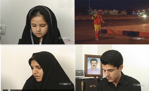 عیدی رفتگر زنجانی به سه بیمار نیازمند عضو