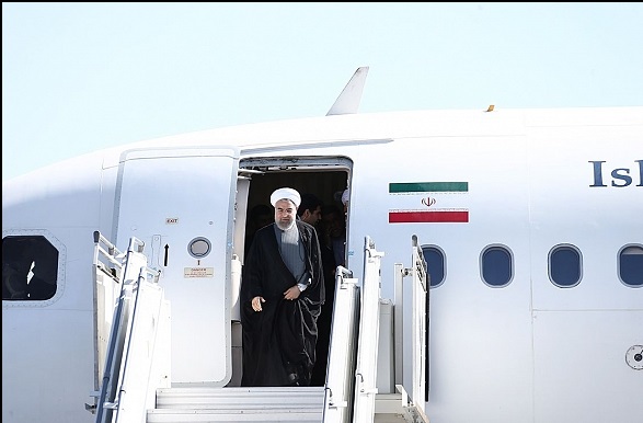 رییس جمهور وارد مشهد مقدس شد