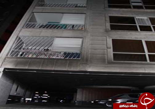 آتش سوزی موتورسیکلت در آپارتمان + تصاویر