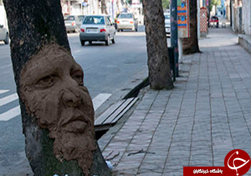خودنمایی صورتک&zwnj;های گلی همزمان با روز درختکاری+تصویر