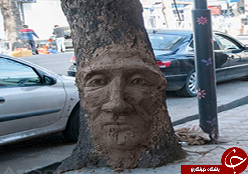خودنمایی صورتک&zwnj;های گلی همزمان با روز درختکاری+تصویر