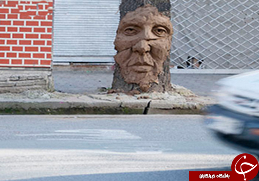 خودنمایی صورتک&zwnj;های گلی همزمان با روز درختکاری+تصویر
