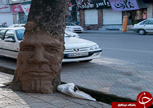 خودنمایی صورتک&zwnj;های گلی همزمان با روز درختکاری+تصویر