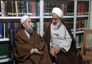 دیدار نماینده ولی‌فقیه در استان قزوین با آیت‌الله باریک‌بین