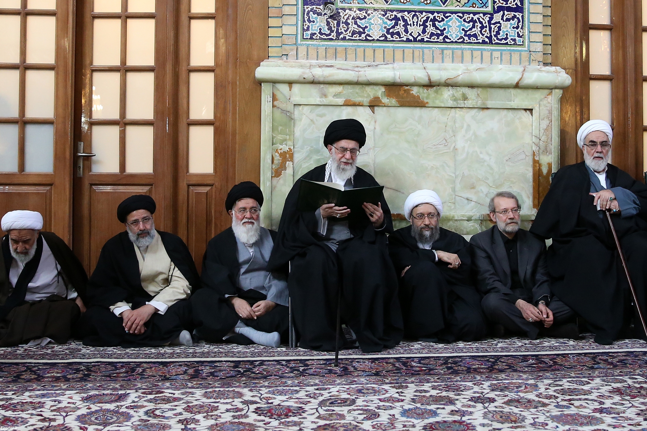 مراسم ترحیم عالم مجاهد و یار صادق انقلاب آیت الله واعظ طبسی برگزار شد