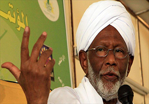 رهبر اسلام‌گرایان سودان درگذشت